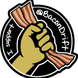 bacondrift-logo-sticker